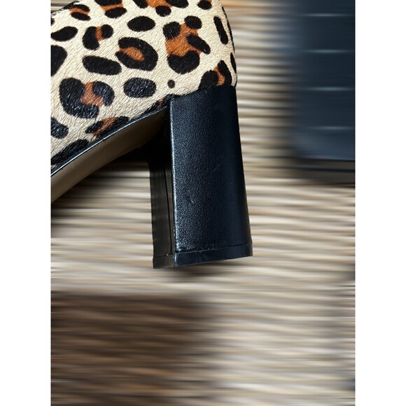 Marc Fisher Caitlin 5 Leopard Print Chunky Heel, Size 8 - Picture 14 of 14